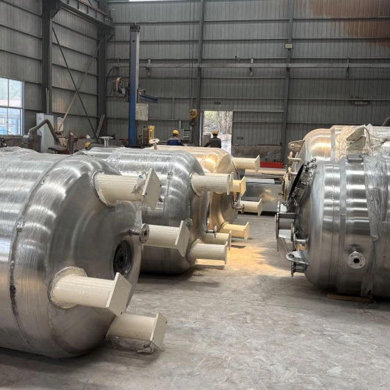 PFA Coated Industrial Reaction Mixing Vessel