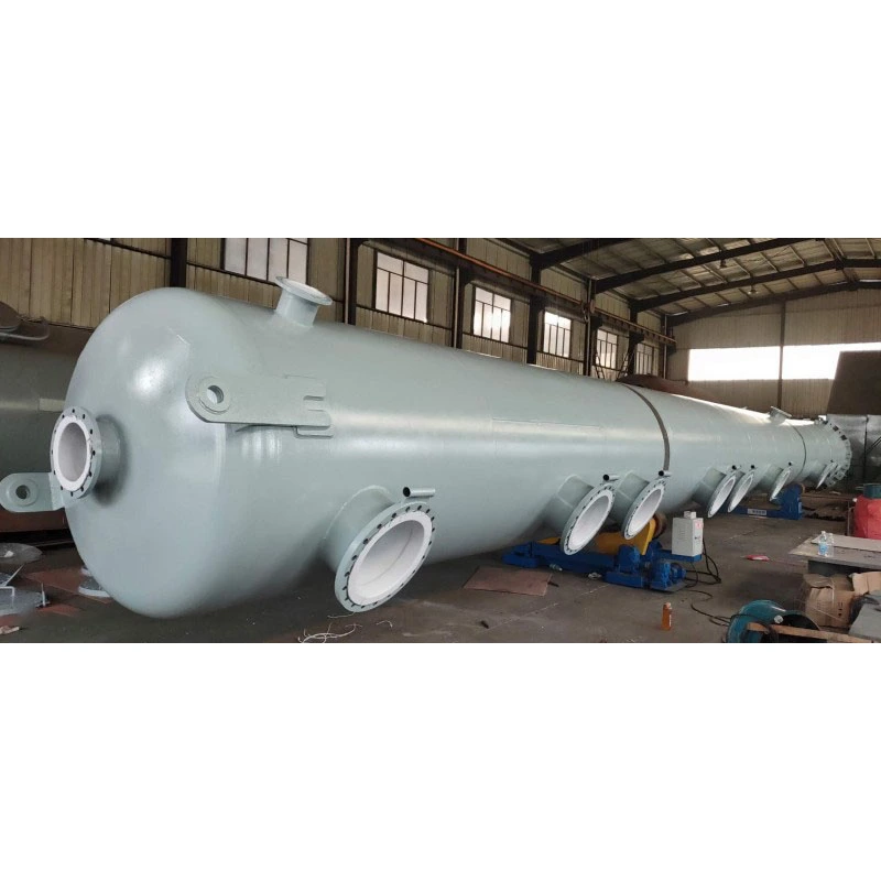PTFE Lined Chemical Distillation Column